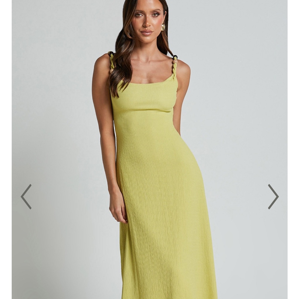 Showpo Lime Maxi Dress